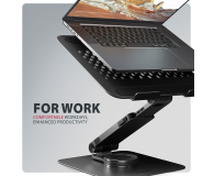 Axagon Podstawka STND-LRB z obrotem 360° do laptopów i tabletów - 1485482 - zdjęcie 9